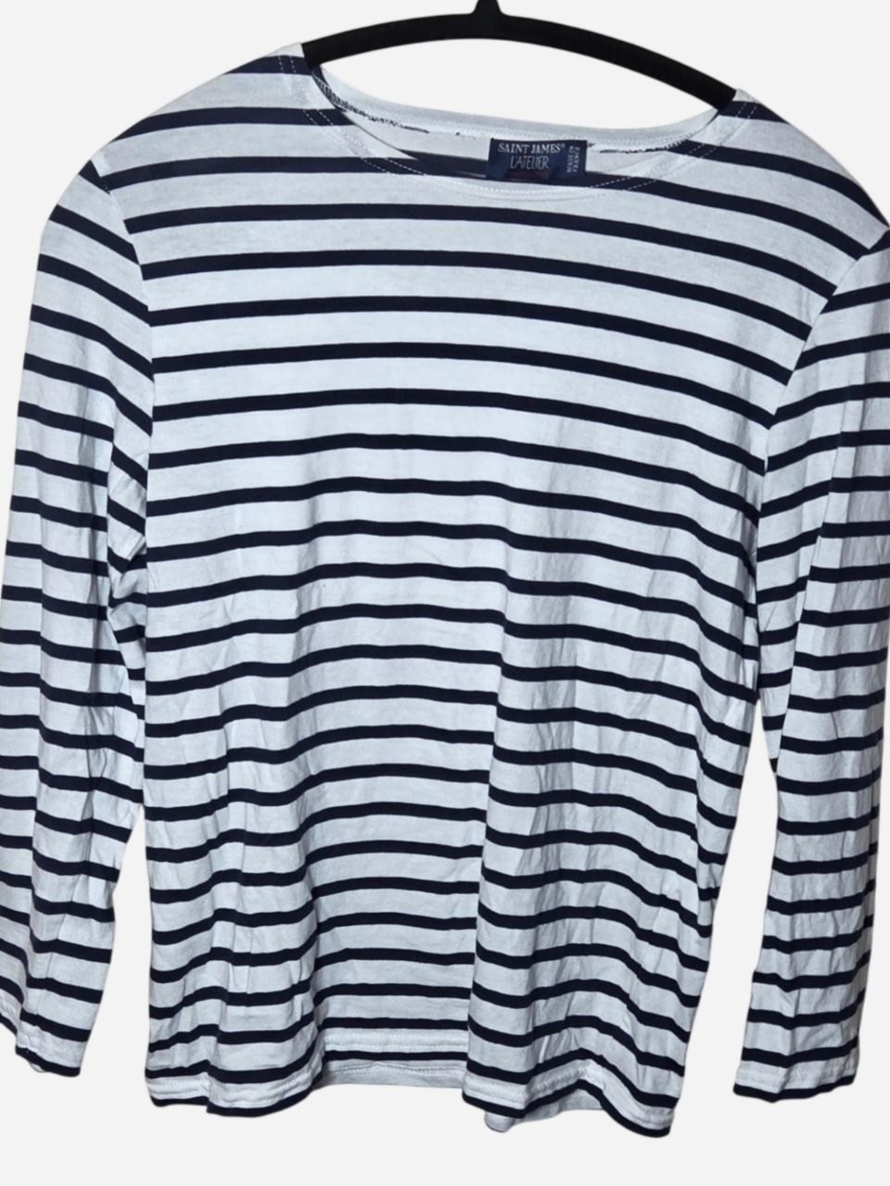 Saint James L'atelier MINQUIERS Kids Breton Shirt age 16 years old/ XS Women's